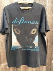 Deftones Band Tshirt Around The Fur Cat 90S Music Rare Design Tshirt S-5XL