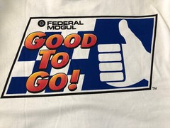 VTG. FEDERAL MOGUL Powertrain GOOD TO GO Employee Work Uniform Men’s T-Shirt 2XL