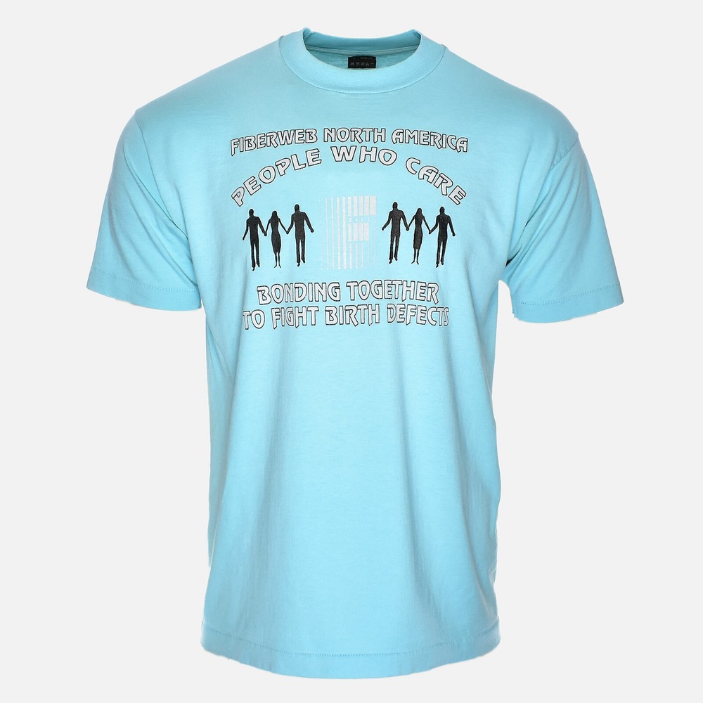 VTG March of Dimes 1993 Walk America Bonding Together Charity Event Tee Shirt XL