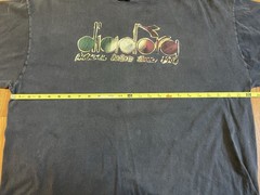 Vintage Diadora Graphic “Italian Soccer” Streetwear T-Shirt Black Size XL