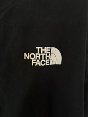 The North Face Men’s Long Sleeve Red Box Tee in black Size Large!