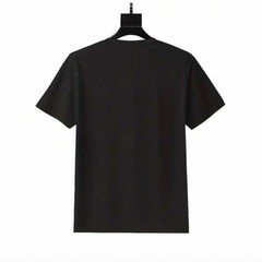 WWE Black Graphic T-Shirt with Blue and Red Accents