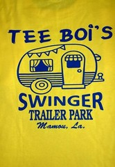 BRING YOUR HOUSE AND SHARE YOUR SPOUSE TEE BOIS SWINGER TRAILER PARK T-SHIRT