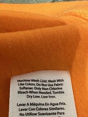 Athletic Works Orange Long Sleeve T-Shirt Moisture Wicking DriWorks Size X Large