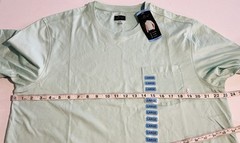 Greg Norman Relaxed Fit Pocket Tee Men’s Size Large Shirts Cotton Green NWT