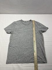 Buck Mason Mens Medium Blue Cotton Rayon Blend Crew Neck T Shirt Casual Preppy