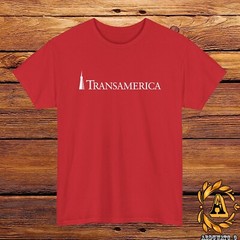 Transamerica Airlines Logo T-Shirt Black/Grey/White/Navy/Red/Light Blue S-5XL
