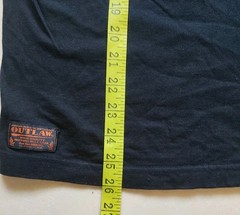 CORIN Outlaw Motorcycle Gear Japan Mens Raglan Bikers T-Shirt Size L Grail Rare