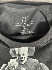 Mens Hot Topic X IT Chapter 2 Pennywise Double Sided T-Shirt Size Med NWOT