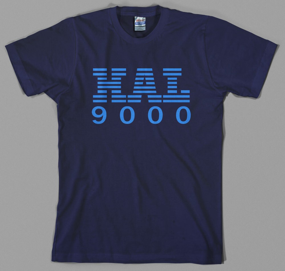 2001 Space Odyssey HAL T Shirt – 9000 ibm retro computer logo stanley kubrick