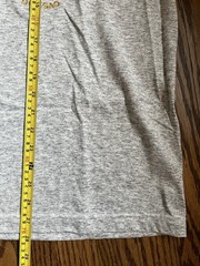 Vintage Travel Laos Don Sao Bamboo Embroidered T-Shirt Large Gray