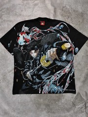 Rare Kagurabachi All Over Print Vintage Manga Anime Bootleg T Shirt