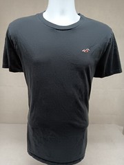 HOLLISTER MENS EXTRA LARGE XL BLACK MUST HAVE COLLECTION SHORT SLEEVE T-SHIRT