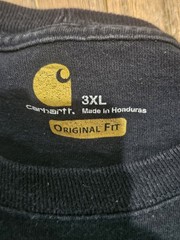 Carhartt K87-M Logo Pocket Navy Cotton Loose Fit T-Shirt Men’s 3XL