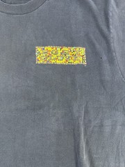 VTG 90s Body Glove Shirt Extra Large Black Single Stitch Colorful Mosiac USA