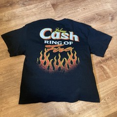 Johnny Cash The Man in Black Country T-Shirt Size XL 54 Eagle Ring Of Fire