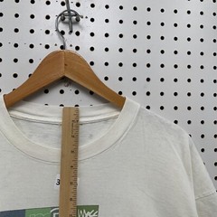 Vintage 90s Mossimo Box Logo Shirt Mens 2XL White Short Sleeve Surf Skate