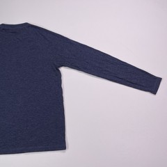 Faherty Shirt Mens Medium Blue Cloud Cotton Long Sleeve Henley Soft Stretch