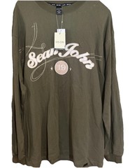 Y2K Vintage Sean John T Shirt XL Signature Sportswear 90s Hip Hop Slick Vintage
