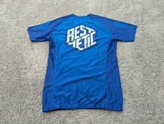 Aesthetic T Shirt Mens Extra Large Blue Short Sleeve Athletic Sports