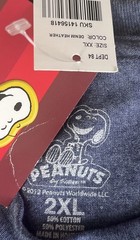Peanuts Snoopy And Woodstock Size 2XL “Someone Tweeted” T-Shirt