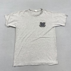 Skilcraft Shirt Mens Medium Gray Coast Guard USCG Military Graphic T-Shirt Tee