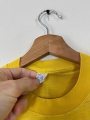 Vintage 70’s Graphic Dearborn Farms Nature Single Stitch Yellow Tee Shirt- Small