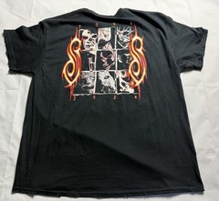 Slipknot Hard Metal Rock NWOT Mens Tour 2024 Concert 2XL Distressed Look F19