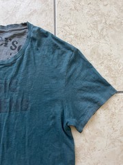 Converse Allstars Men’s Short Sleeve T-Shirt Music Happens Band XL Navy Fade Tee