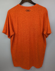 Under Armour Shirt Men’s LT Orange Tech 2.0 Athletic T-Shirt Tee Active 1326413