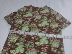 Polo Ralph Lauren Classic Fit M Hawaiian Beach Surfing Hula Girl Short Sleeve