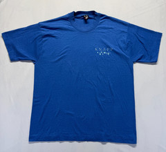 VTG Fruit Of The Loom T Shirt Mens Large Blue Wine A Little You’ll Feel Better