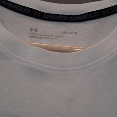 Under Armour Hoops Finish Line Racing Basketball Shirt Men’s Large White Graphic
