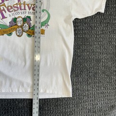 Vintage Lodi Grape Festival T Shirt Wine California XL White Fruit of the Loom
