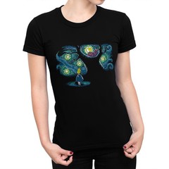 Alice in Wonderland Starry Night Comfort Tee Shirt Men