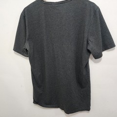 Lanky Llama Craftsman Henley Men’s T-Shirt L Tall Slim Fit Knit Gray Polycotton