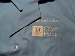 Small Volunteer Services City Of Hope Lab Shirt
