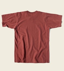 10.6 oz Reverse Weave T-Shirt – Red Bronson Mfg. Co. XXL