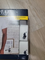 Polo Ralph Lauren New Open Box 2-Pack Men’s Cotton Blank White T-shirt Size M