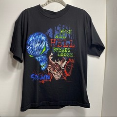 Spawn Todd McFarlane Comic Movie Black Unisex Shirt Reprint WA2584