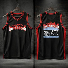 Hot Hatebreed Tee Basketball Jersey Sizes S-5XL men Unisex 2-Side K1713