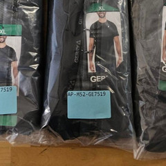XL / X-LARGE – BLACK – Gerry Men’s Lightweight Cool Knit Active Gym Tee Shirt