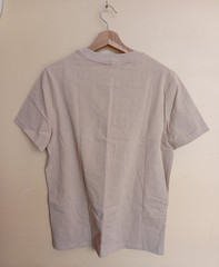 COOFANDY Men’s Size S Small Khaki Short Sleeved Tee