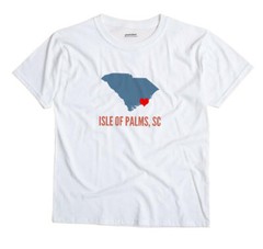 Isle of Palms South Carolina SC T-Shirt HEART