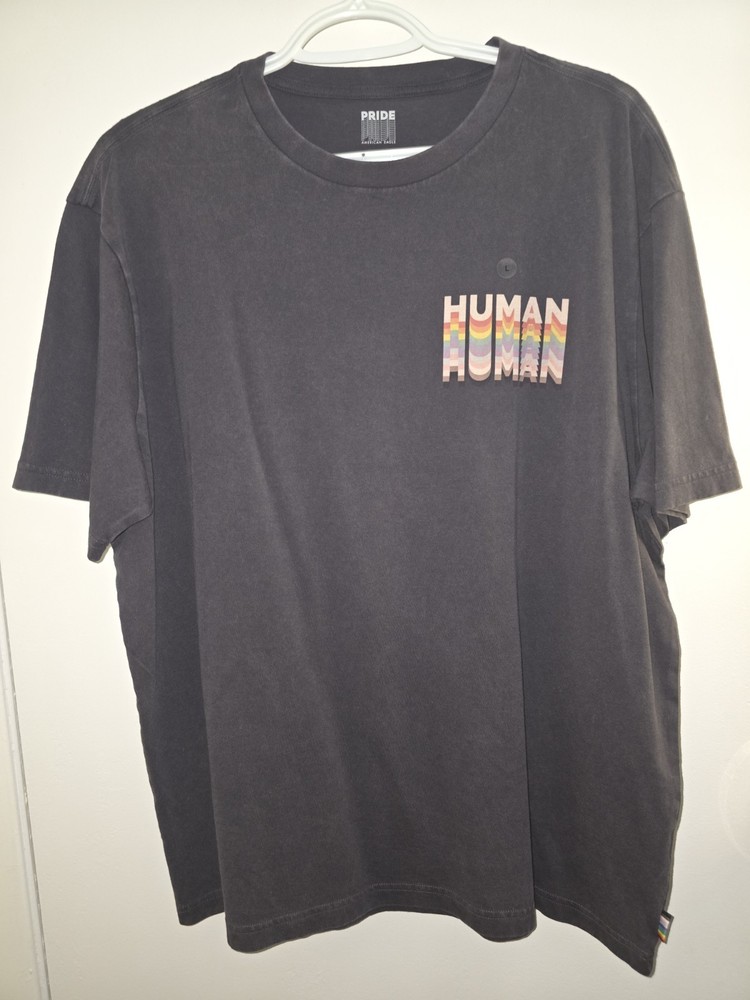 American Eagle Pride LGBTQ Human Shirt L