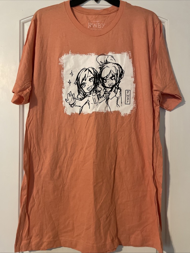 Official RWBY Rooster Teeth Hawaii Collection T Shirt Size XL