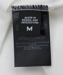 $130 Tom Ford Jersey V-Neck T-Shirt Mens M White Short Sleeve Stretch Cotton