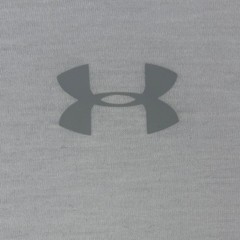 Under Armour HeatGear Mens XL White Short Sleeve Loose Fit T-Shirt Logo Athletic