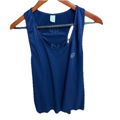 NELEUS Dry Fit Logo Muscle Mesh Tank Top Mens Gym Workout Black Size Medium