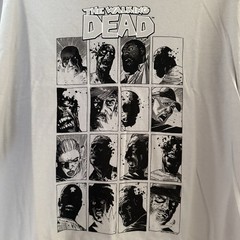 The Walking Dead Comics T Shirt Men Size 2XL Grey Streetwear